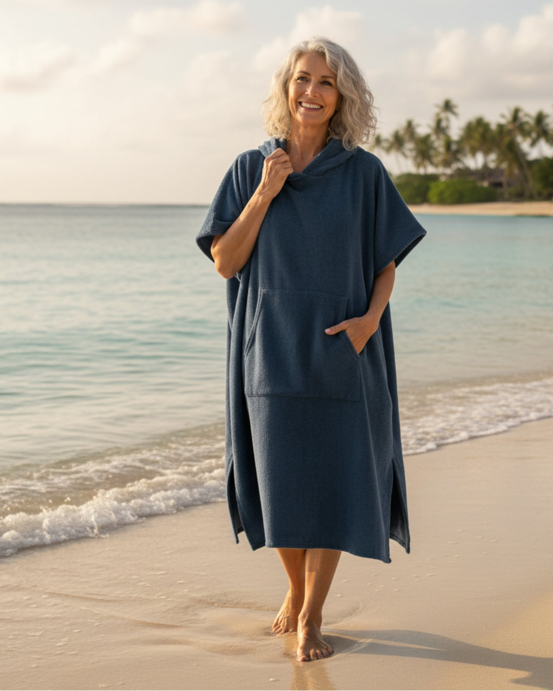 Wendy - Women's Summer Strand Poncho Dress
