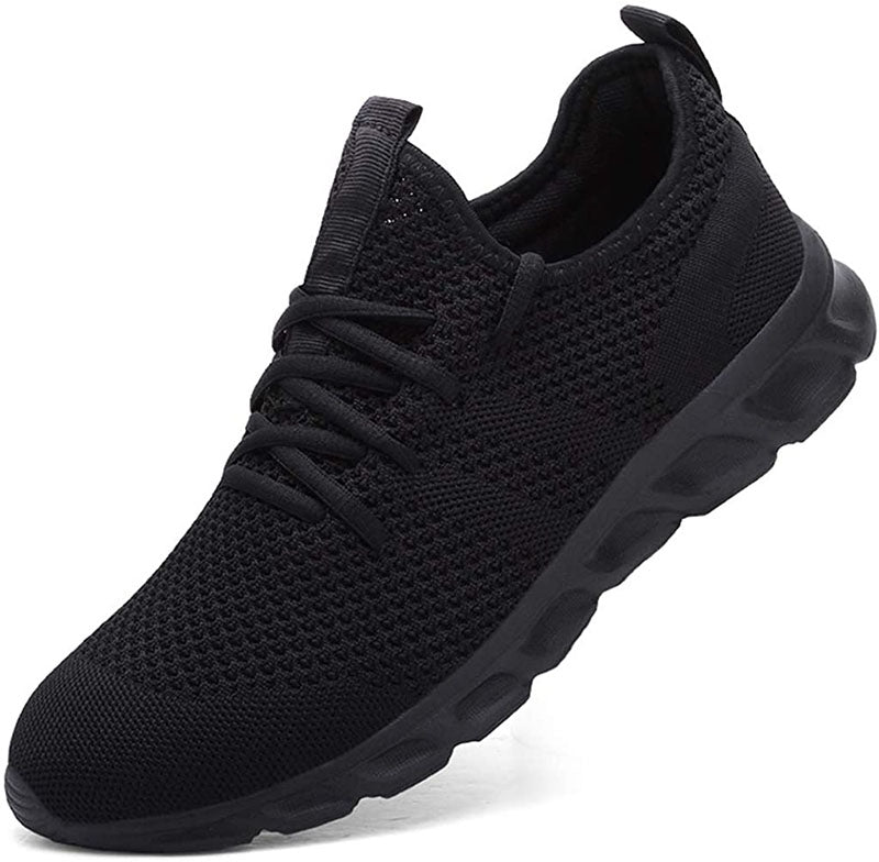 Pamela - Women's Knit-Walking-Sneaker with Lacing