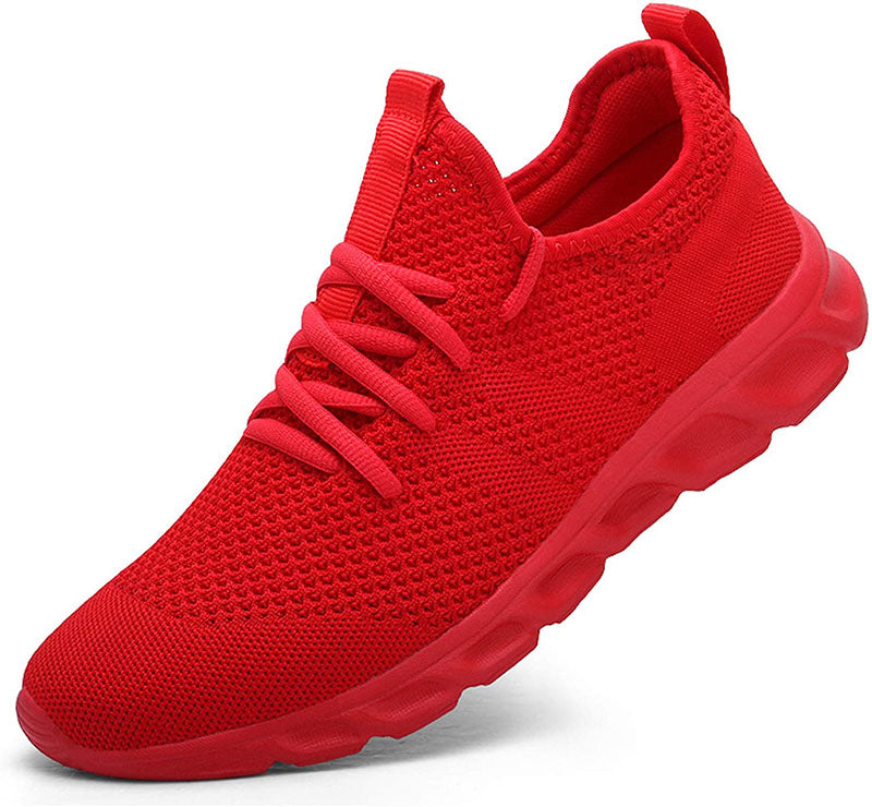 Pamela - Women's Knit-Walking-Sneaker with Lacing