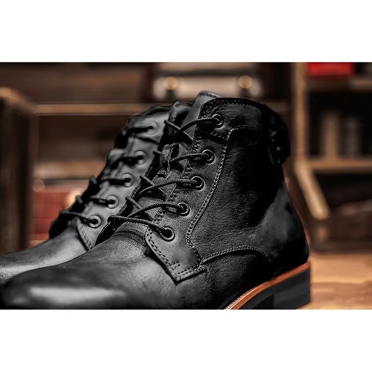 Ethan - Men's Casual Lace-Up Ankle Boots bis zum Ankle
