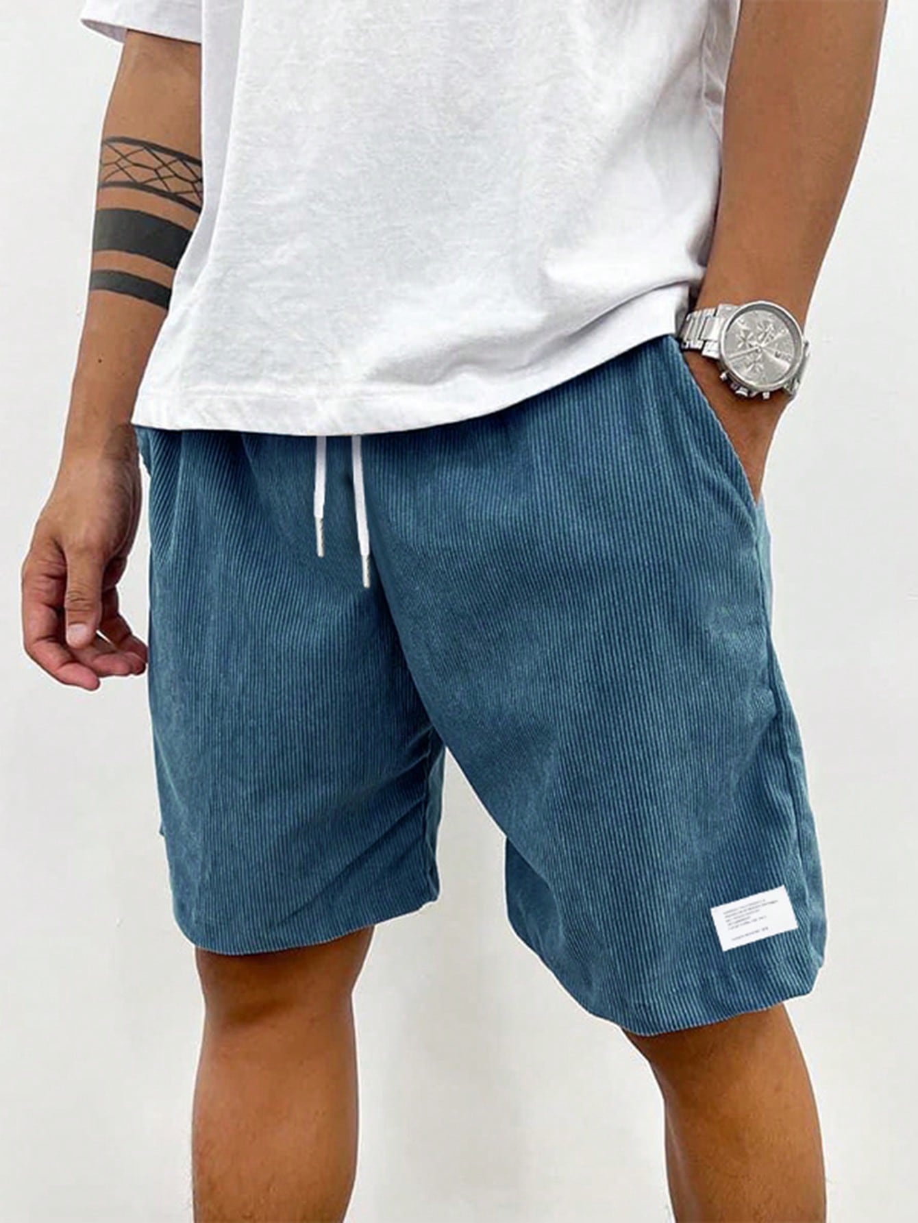 Isabella - Men's Summer Casual Shorts with Drawstring