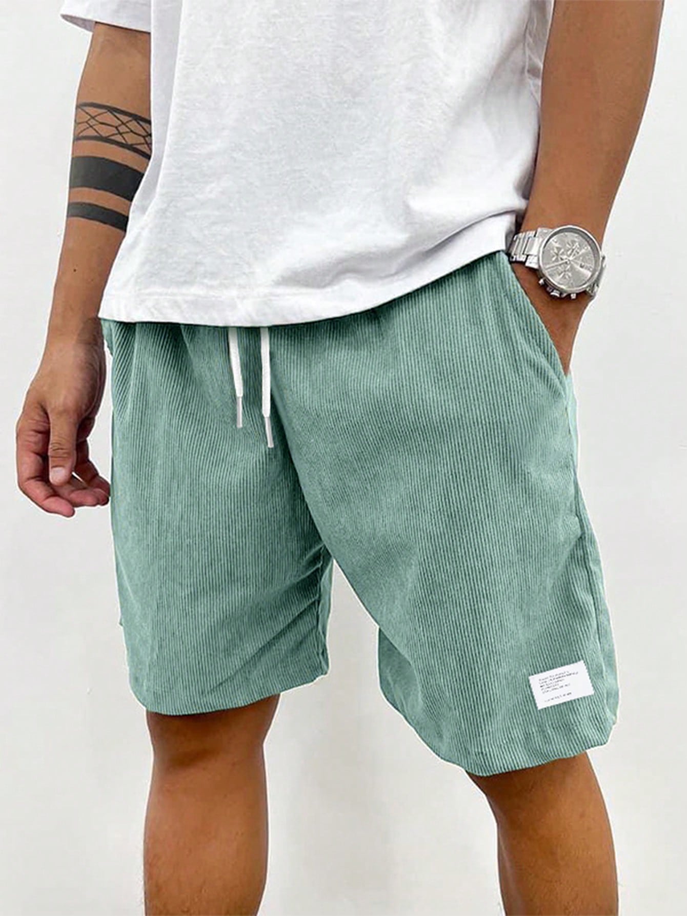 Oliver - Men's Casual-Shorts with Relaxed Fit and Drawstring