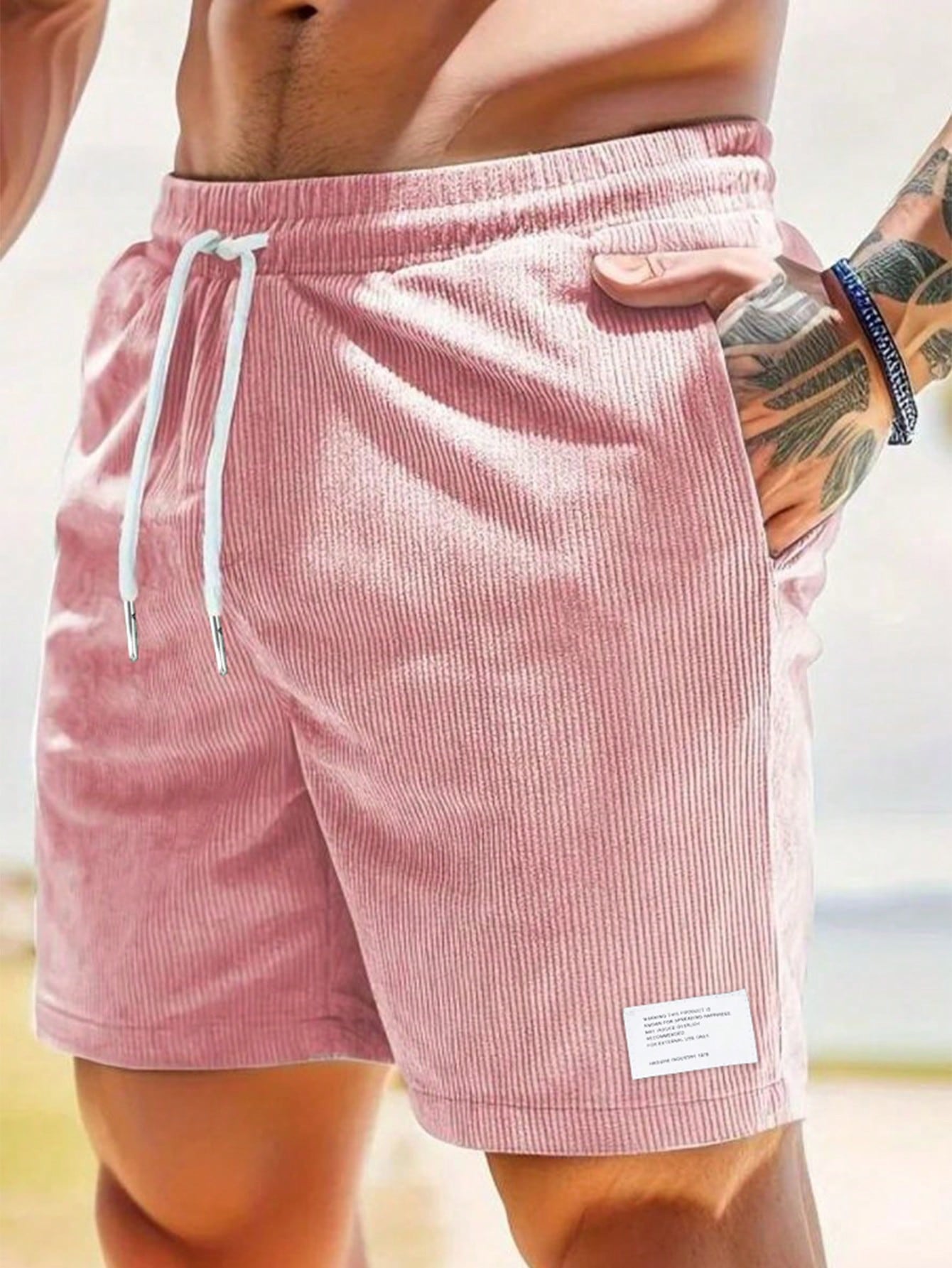 Oliver - Men's Casual-Shorts with Relaxed Fit and Drawstring