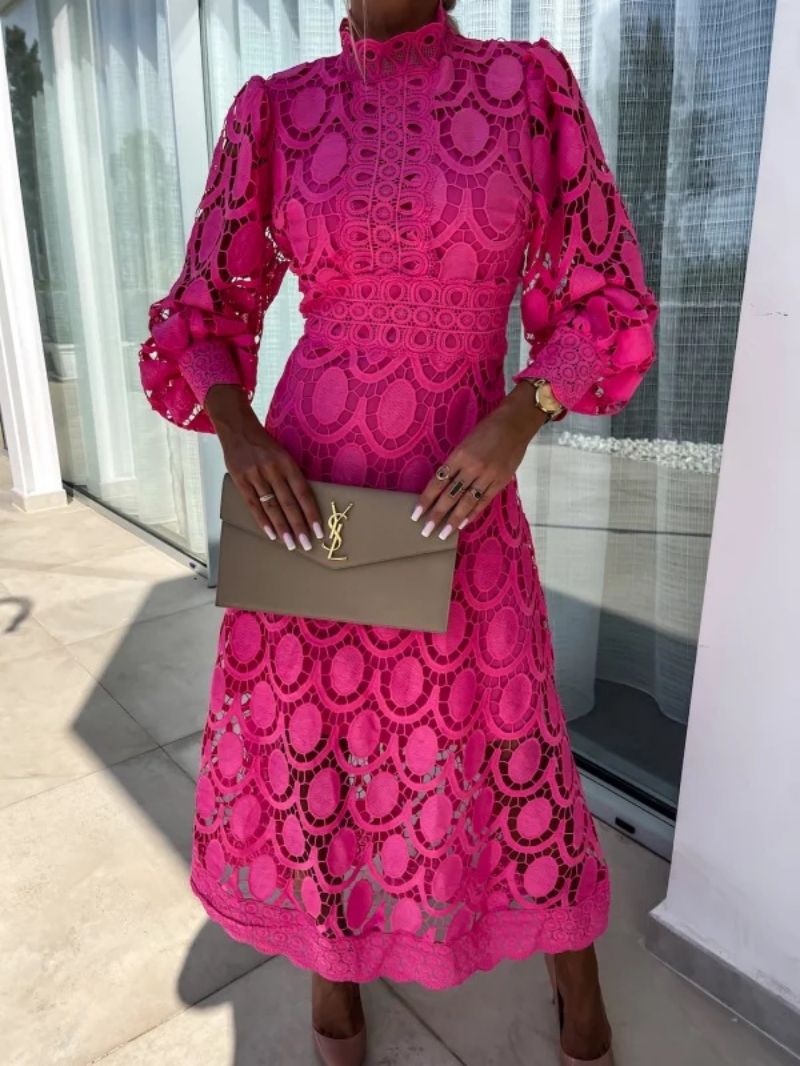 Gillian - Women's Summer Long Sleeve Evening Dress