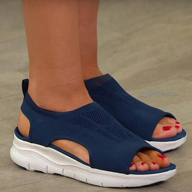 Mia - Comfortable Women's-Spring Sandals with open Zehenpartie