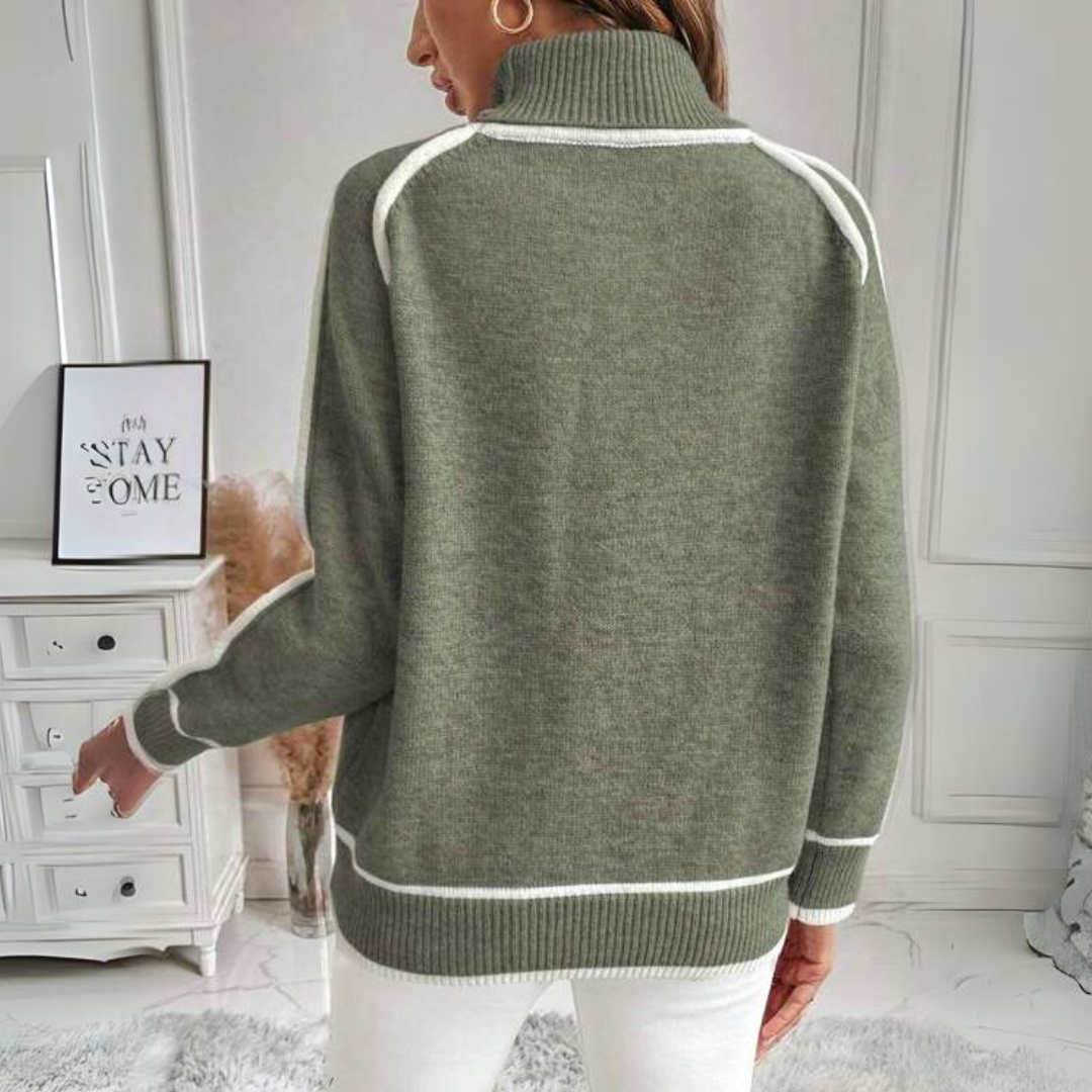 Ruby - Casual Women's-Spring-Knit Sweater