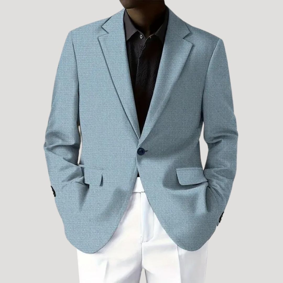 Grant - Men's Textured Tailored Casual Blazer