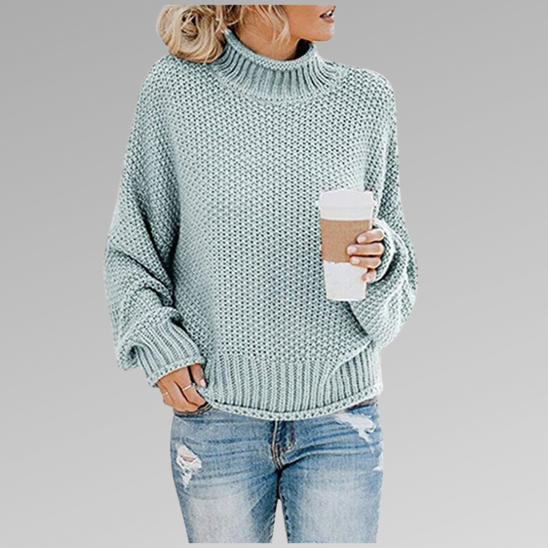 Tracey - Women's Relaxed Knit Sweater for Spring