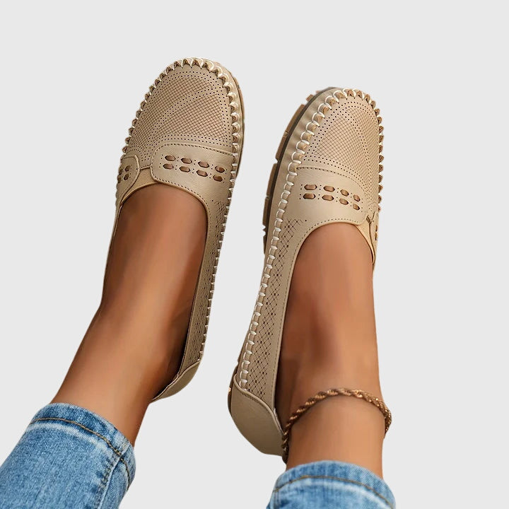 Mandy - Women's Spring Perforierte Casual Loafers