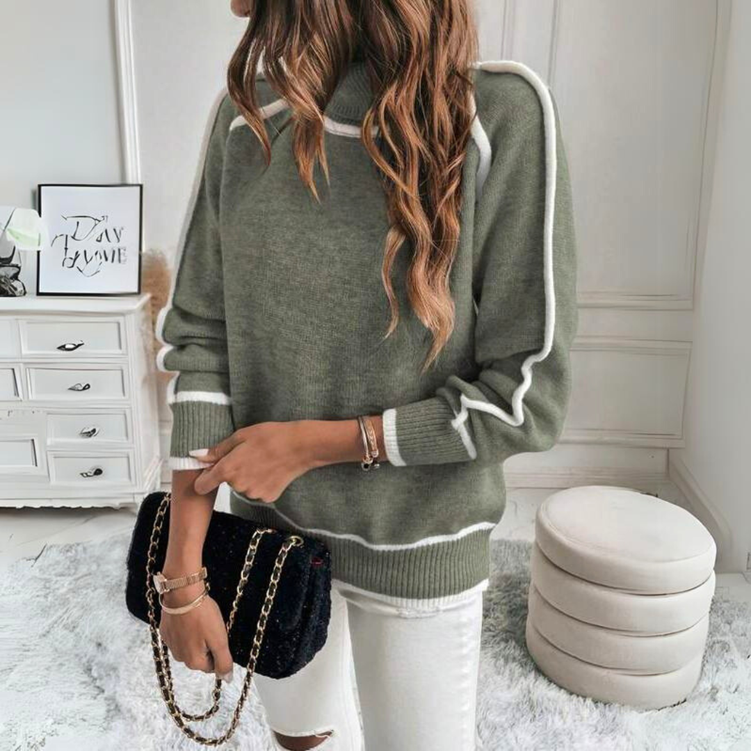 Ruby - Casual Women's-Spring-Knit Sweater