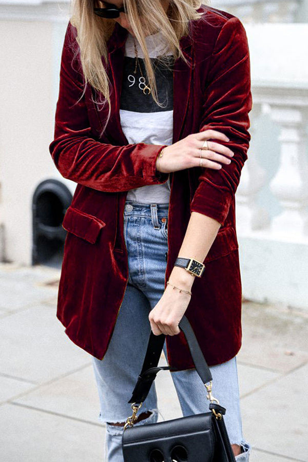 Victoria - Women's Business-Casual Blazer with langen Sleeves