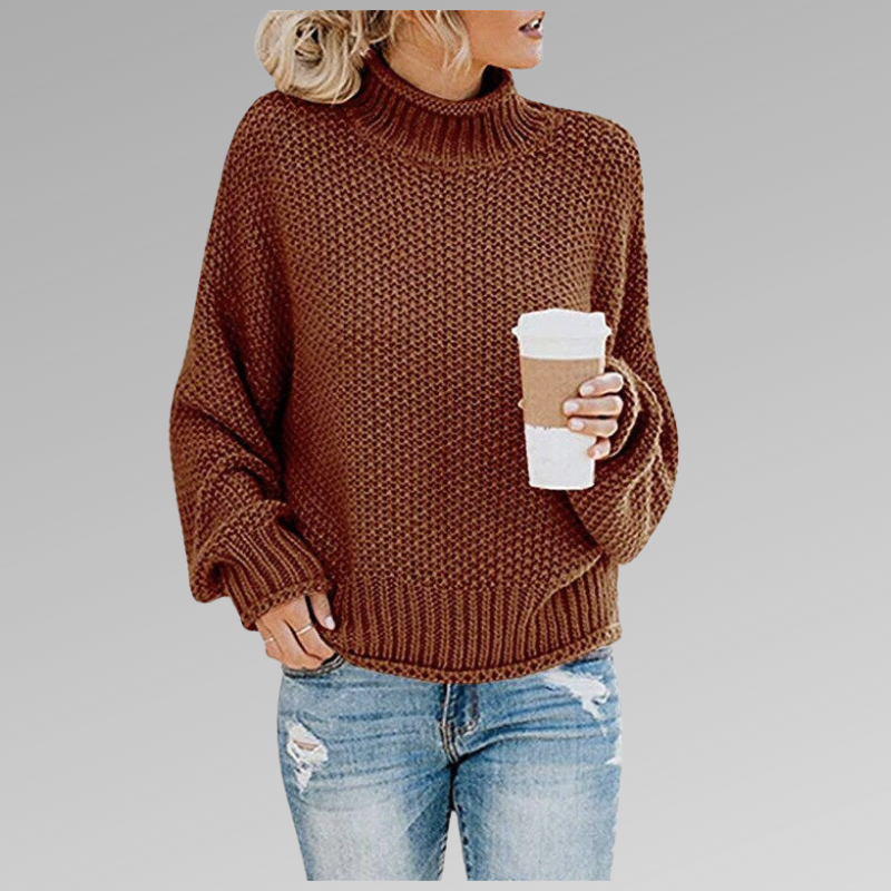 Tracey - Women's Relaxed Knit Sweater for Spring