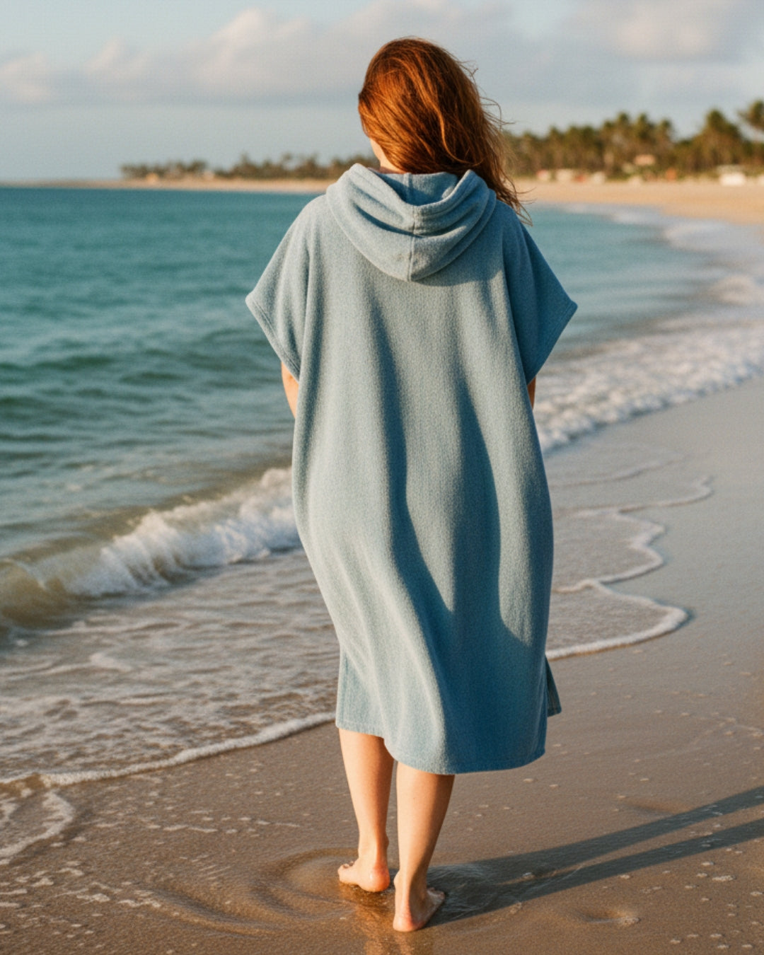 Wendy - Women's Summer Strand Poncho Dress