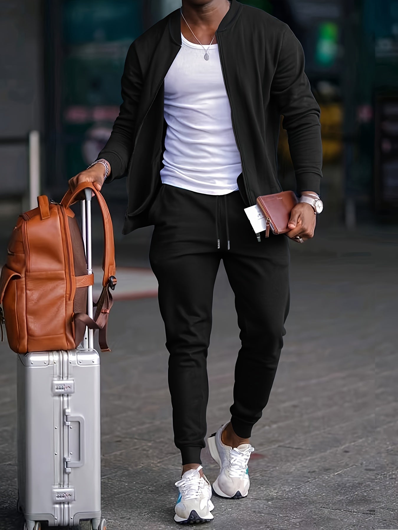 Daisy - Men's Casual-Jogger-Trainingsanzug-Set