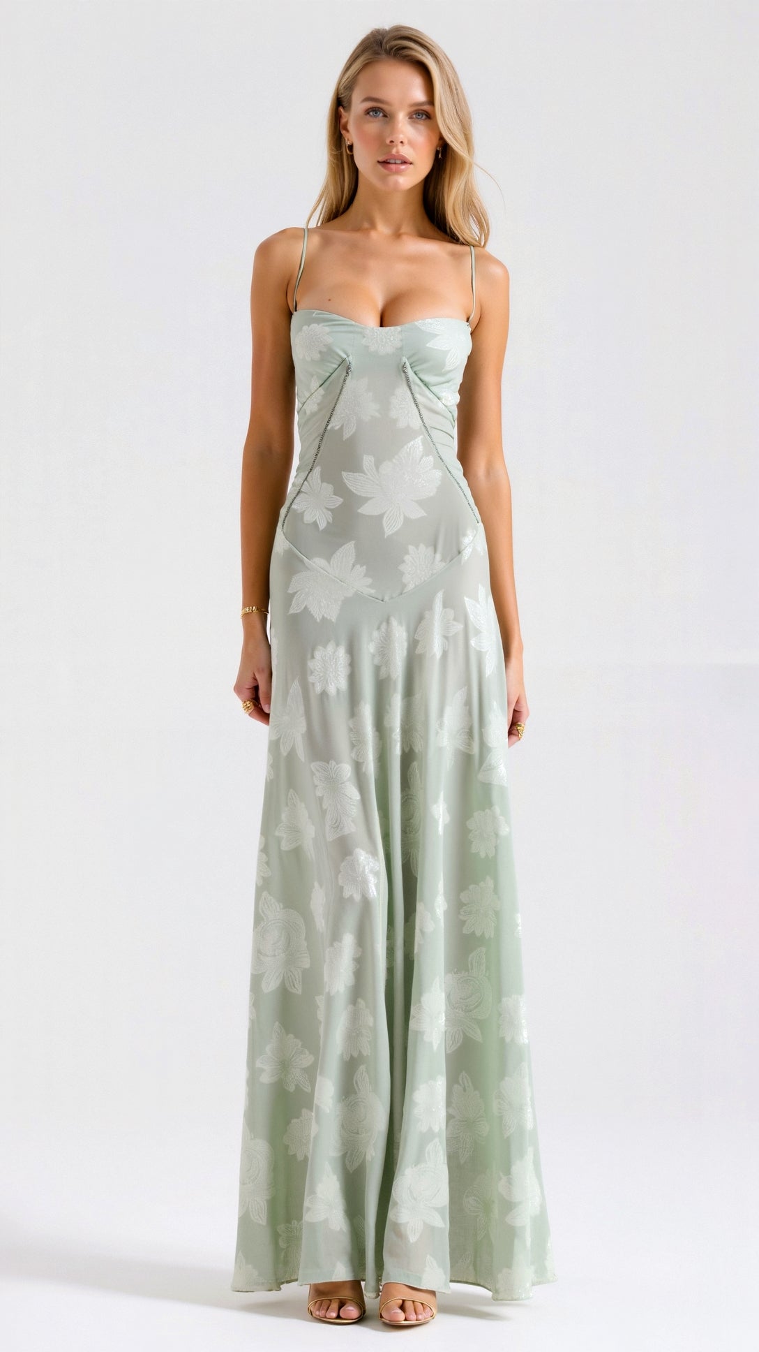 Beverley - Women's Slip Maxi Dress for Wedding Guests
