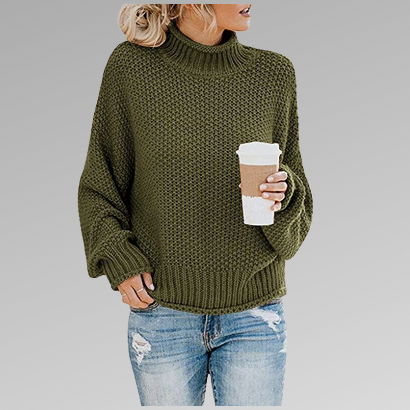 Tracey - Women's Relaxed Knit Sweater for Spring