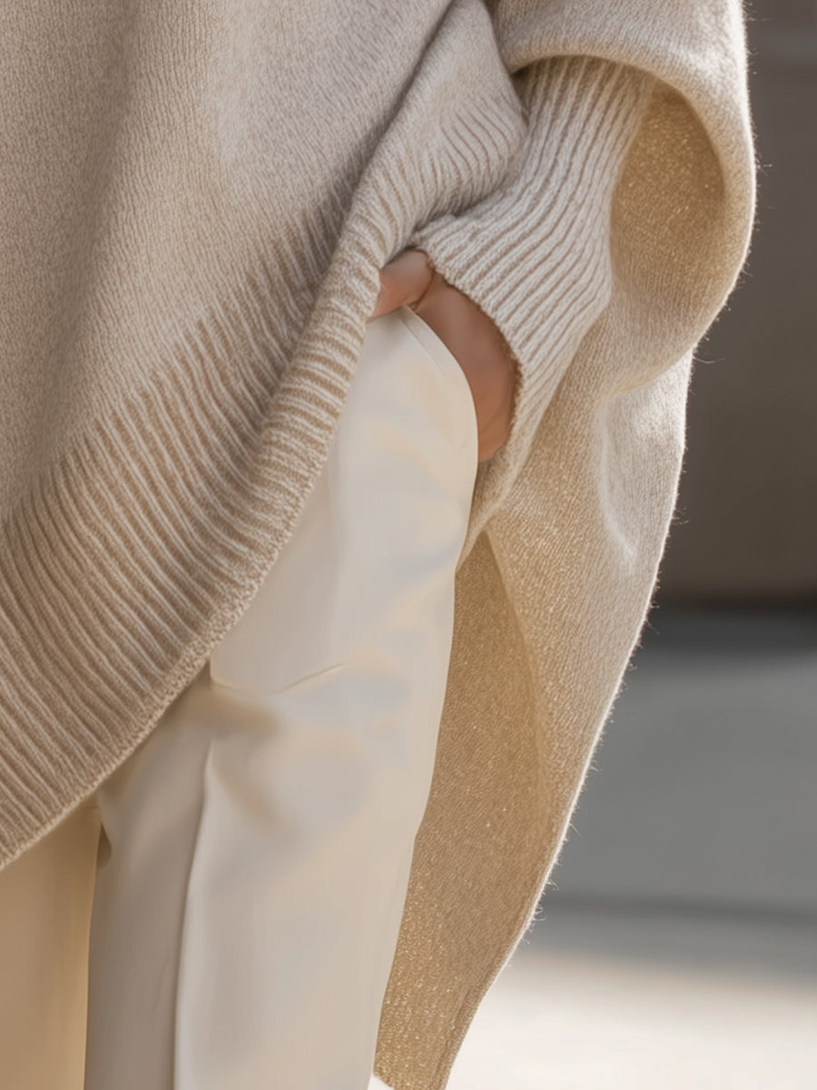 Sophia - Women's Elegant Oversized Sweater