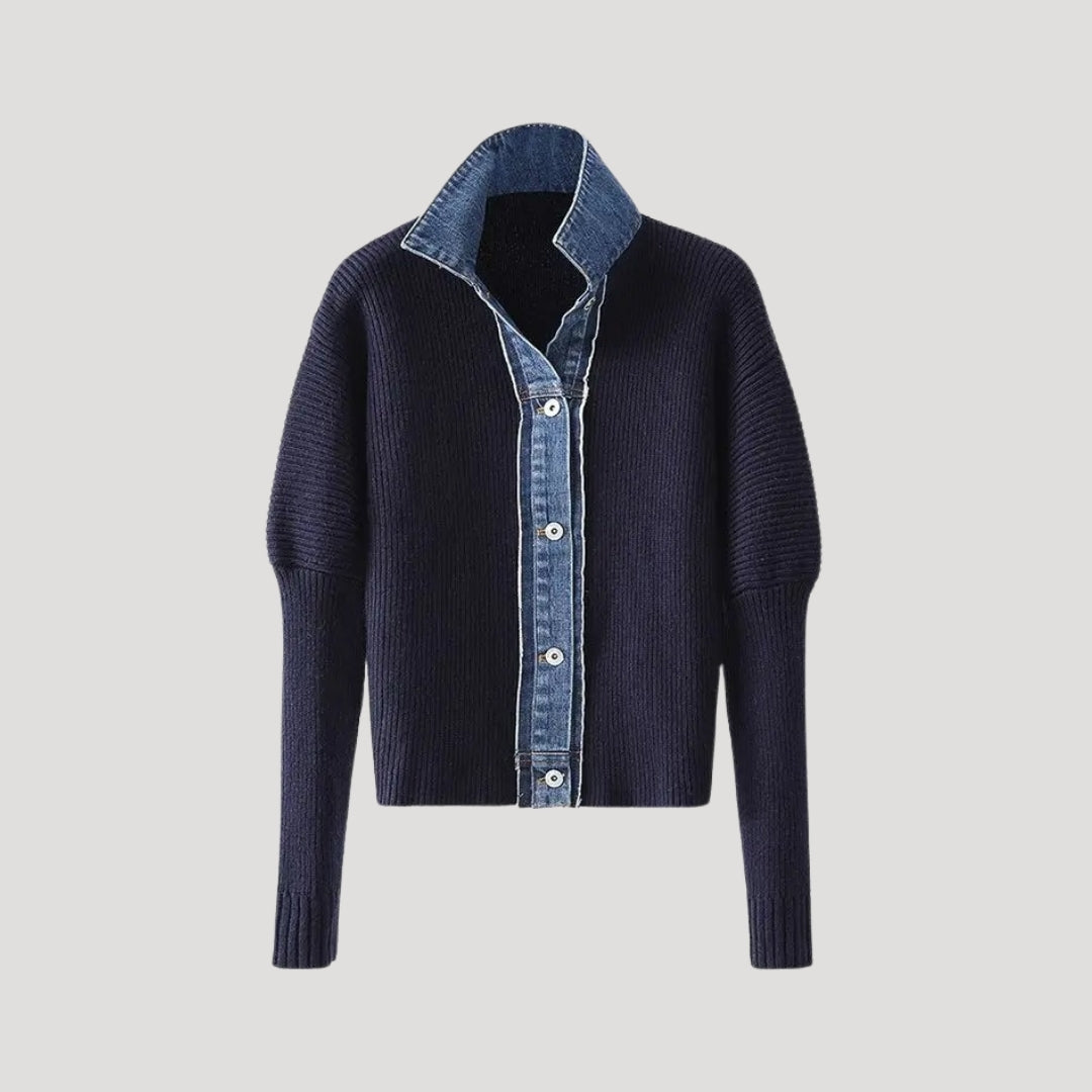 Caitlin - Women's Spring Lagen-Button-Cardigan-Jacket