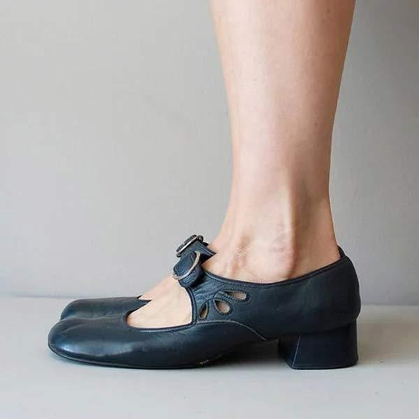 Rebecca - Women's Spring Shoes with Schnallenriemen