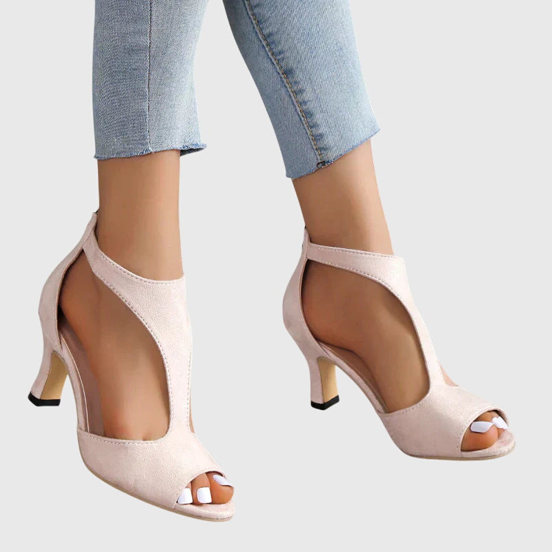 Helen - Women's Spring Cutout Sandals with Open Zehenpartie