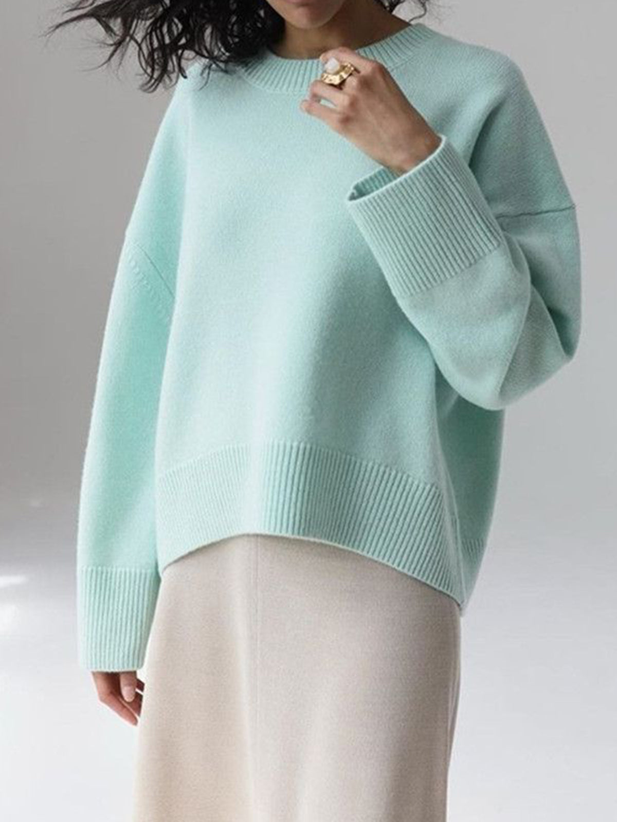 Eliza - Women's Spring Oversized Sweater