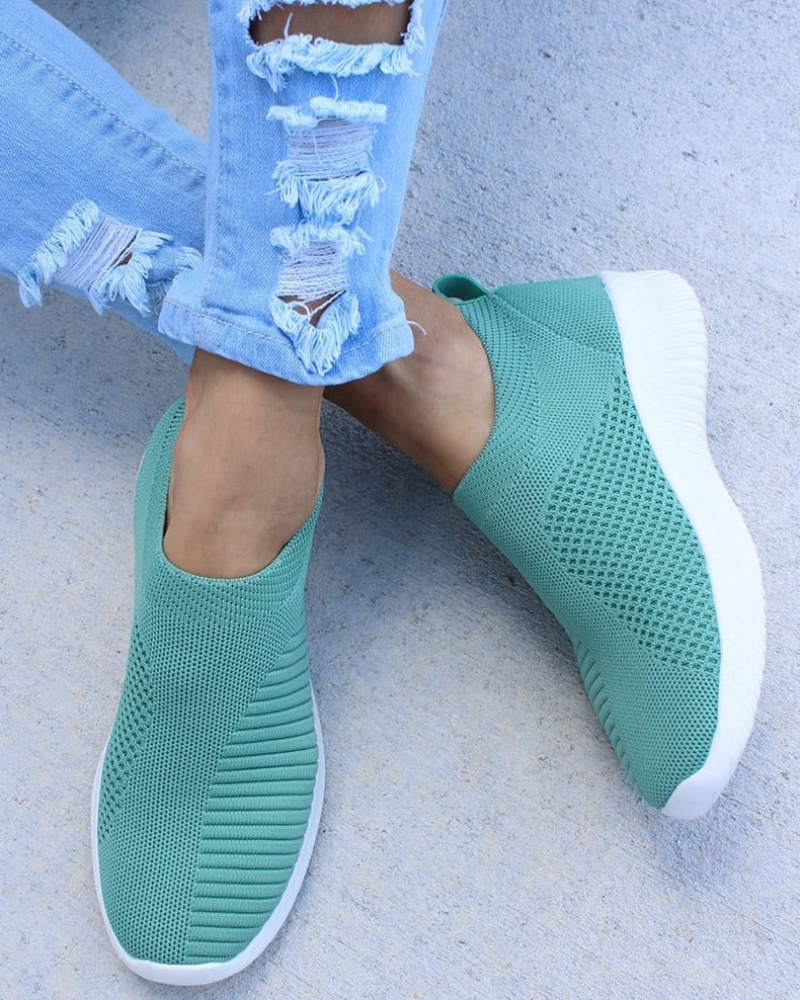 Patricia - Women's Slip-On Mesh-Sneaker for Komfort