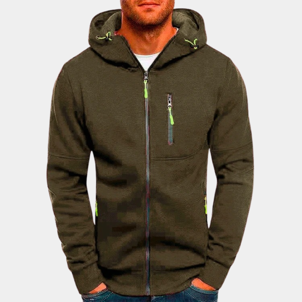 Finlay - Casual Men's Hoodie with Zip