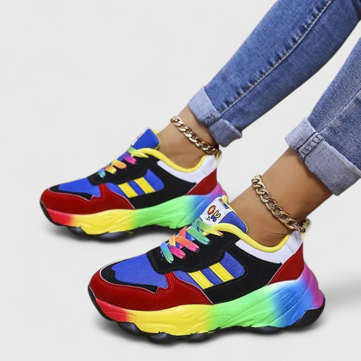 Denise - Women's Spring Chunky Modische Athletic Sneaker