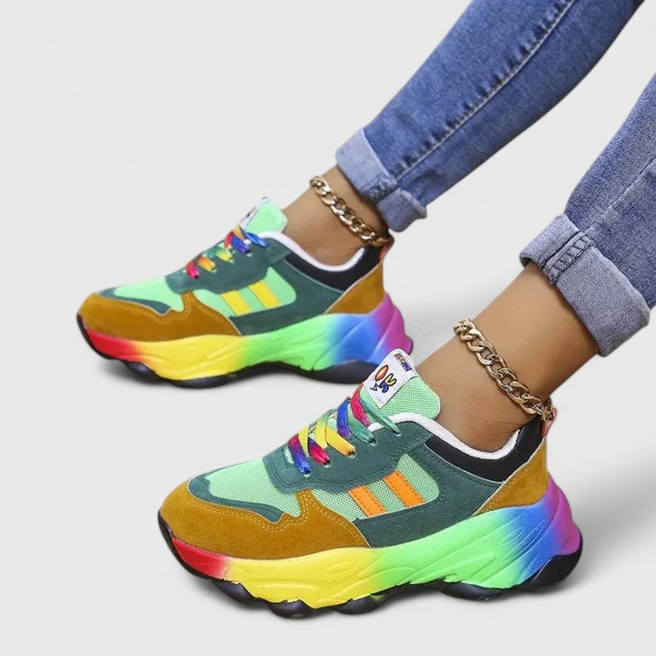 Denise - Women's Spring Chunky Modische Athletic Sneaker