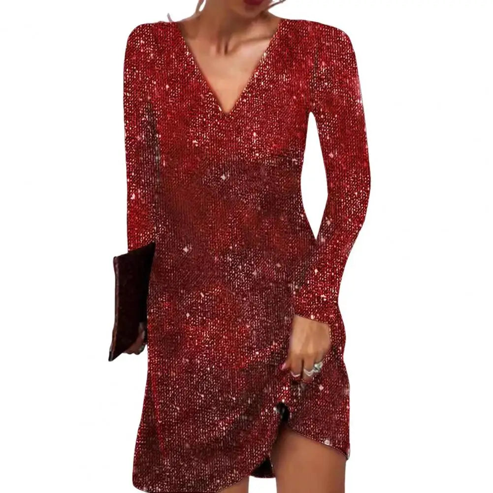 Rachel - Women's Elegant Wrap Dress with V-Neck