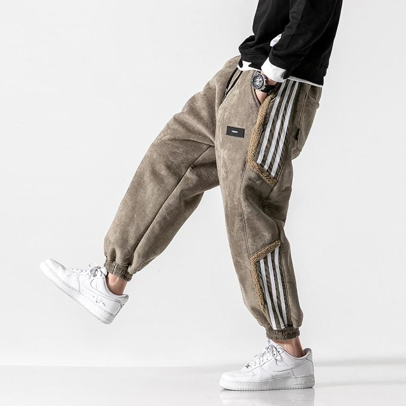 Craig - Men's Spring Street Joggerhose with Panel-Details