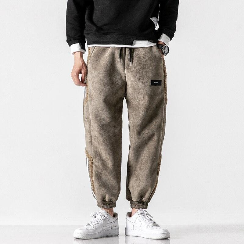 Craig - Men's Spring Street Joggerhose with Panel-Details