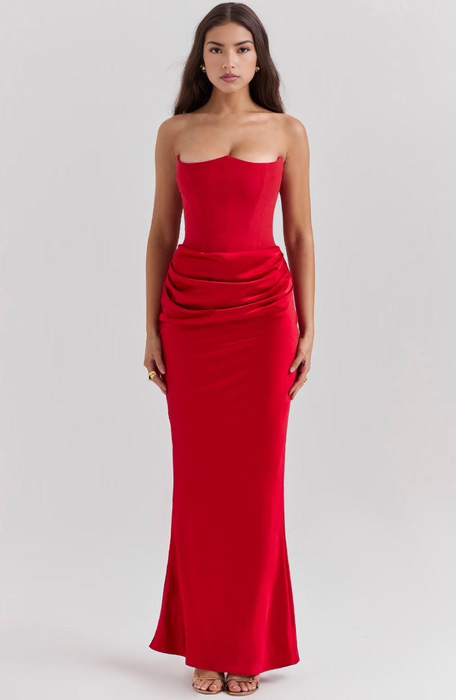 Harriet - Women's Langes Bodycon-Dress for formal Wedding Guests