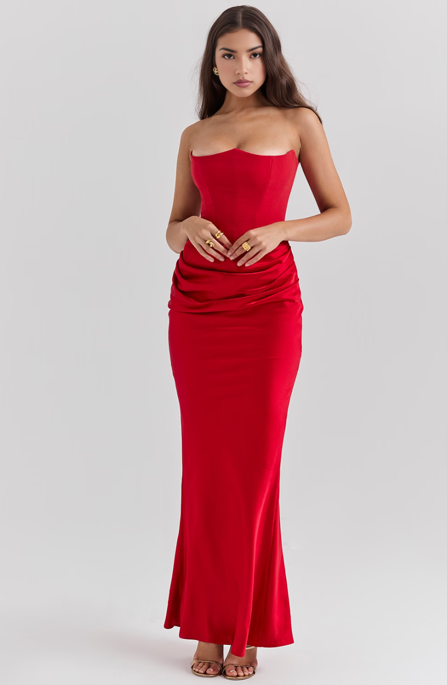Harriet - Women's Langes Bodycon-Dress for formal Wedding Guests