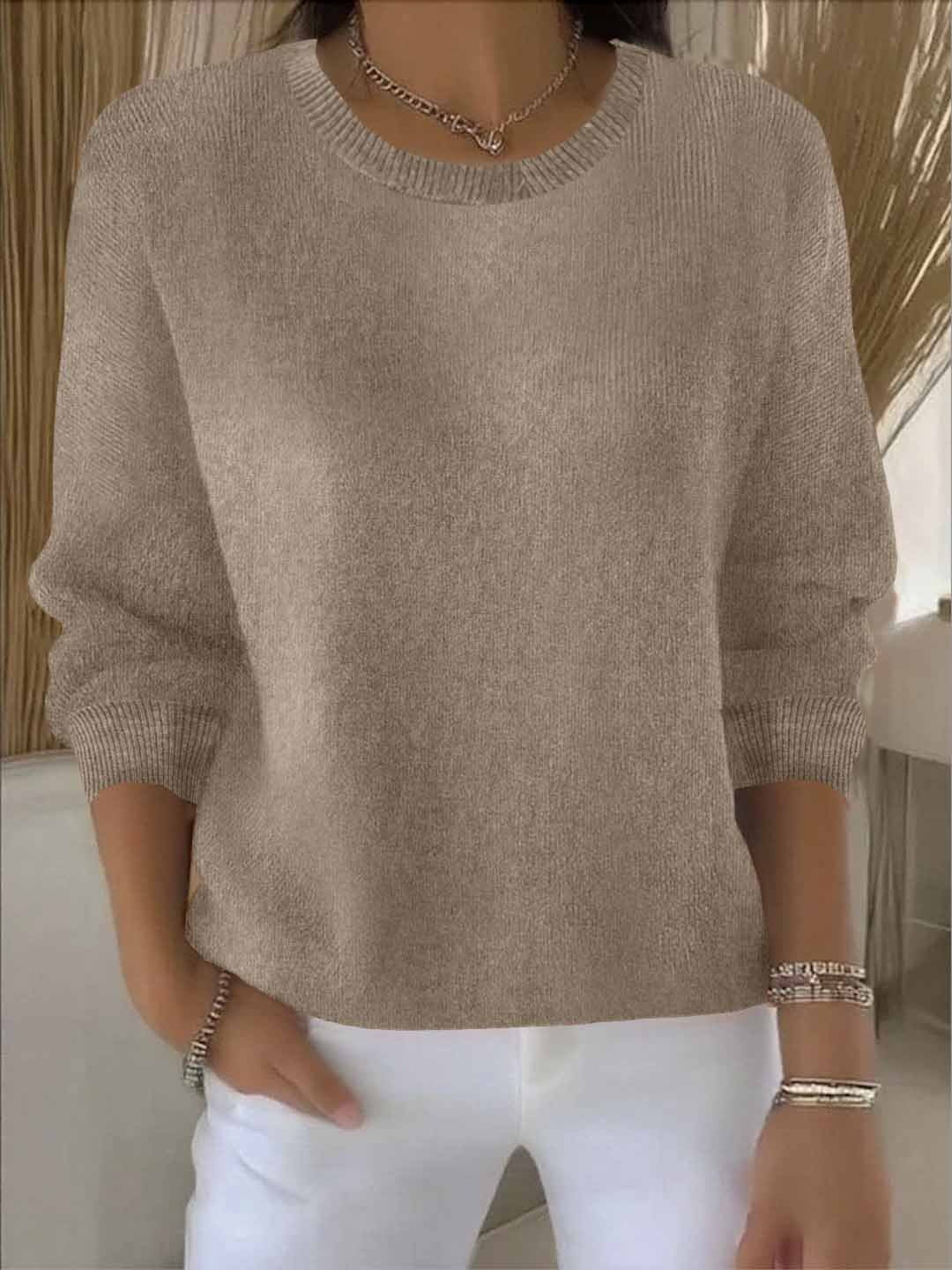 Alice - Women's Alltagstauglicher Spring-Knit Sweater