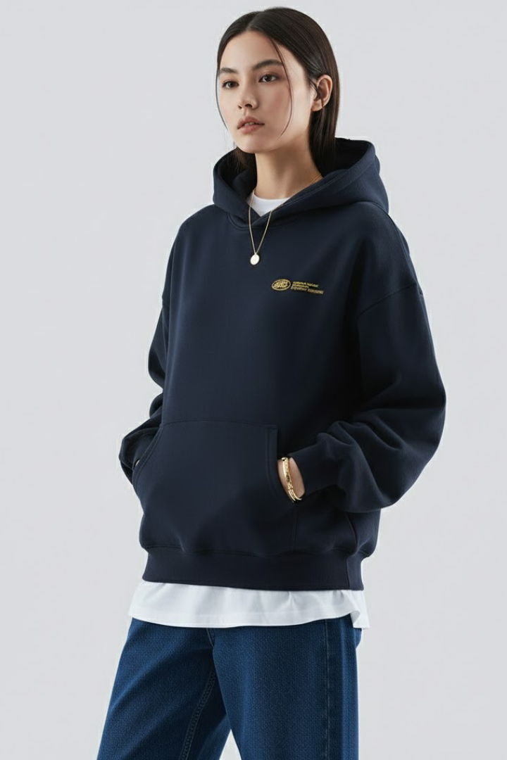Molly - Women's Hoodie with Frontdruck and Sweater-Design