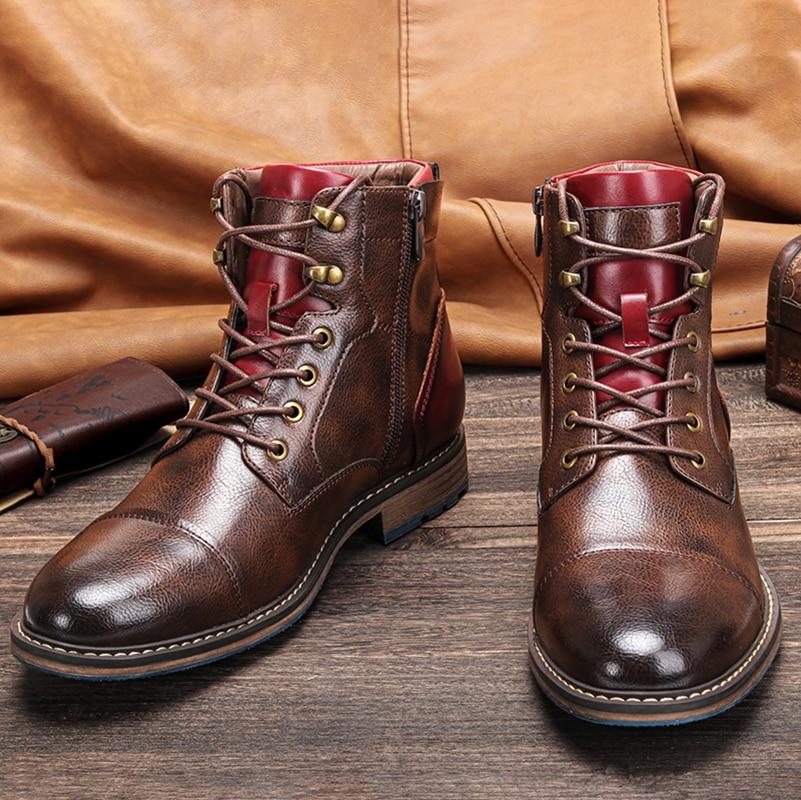 Casey - Men's Casual Lace-Up Ankle Boots