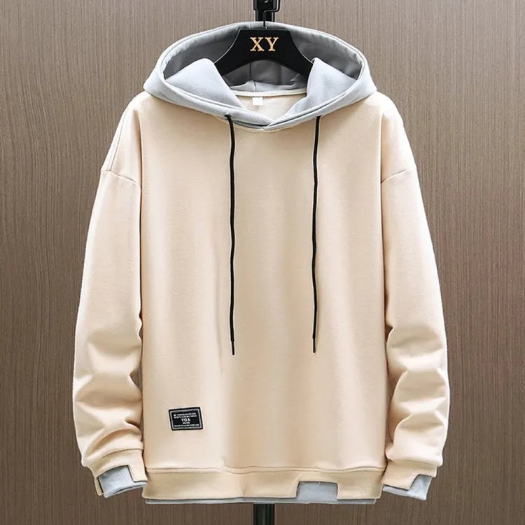 Ryan - Men's Two-Tone Casual Sweater Hoodie