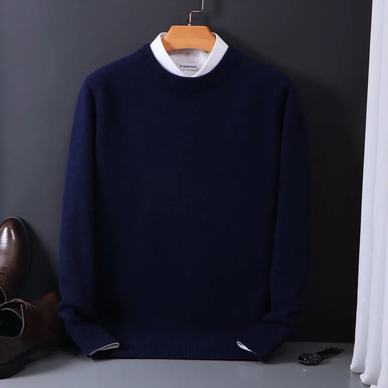 Glen - Men's Warm Freizeitpullover with langen Sleeves