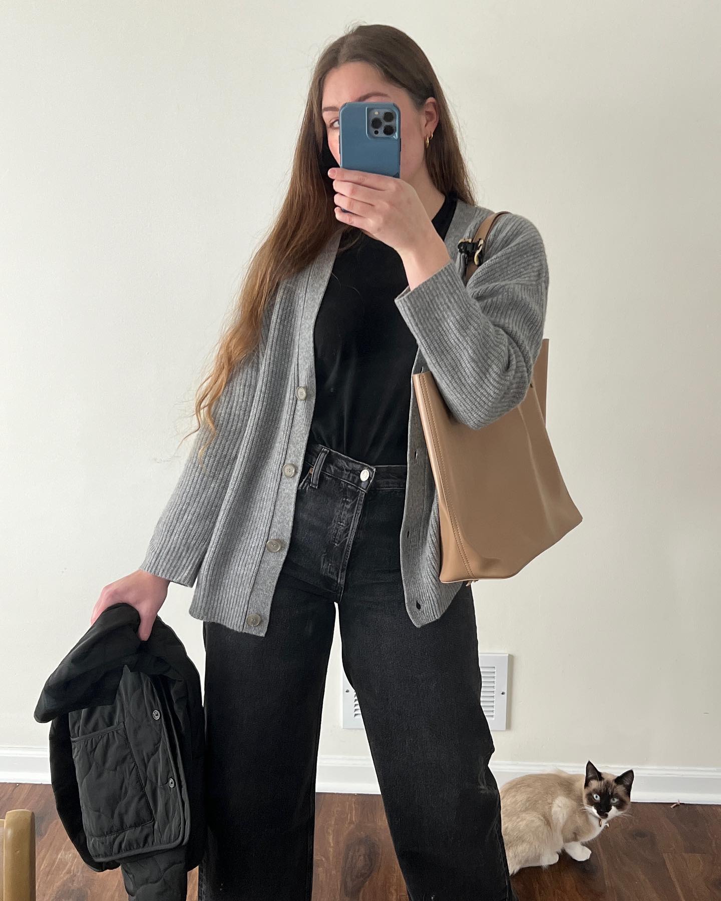 Natalie - Women's Oversized Cardigan with Buttons