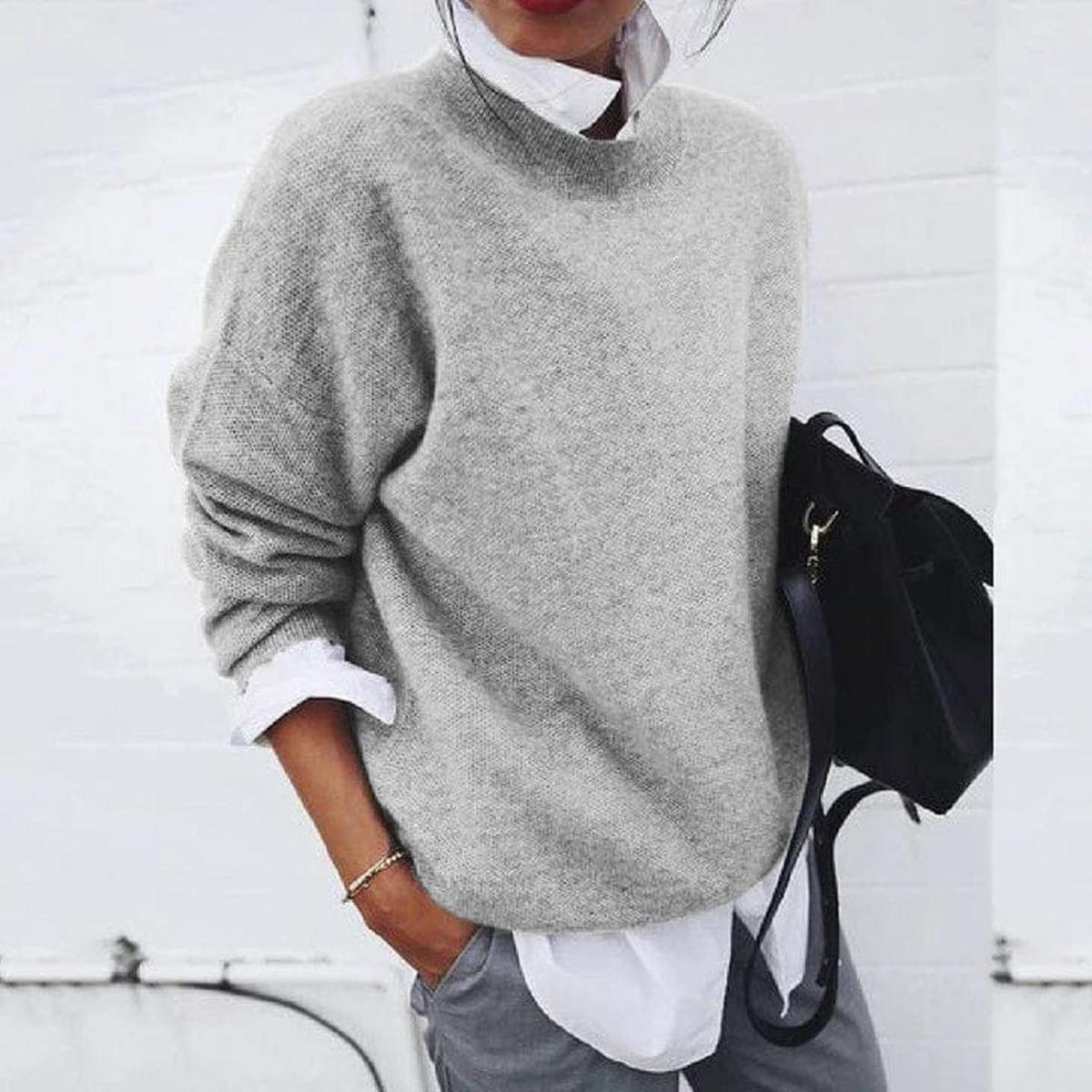 Lauren - Women's Casual Relaxed Fit Sweater