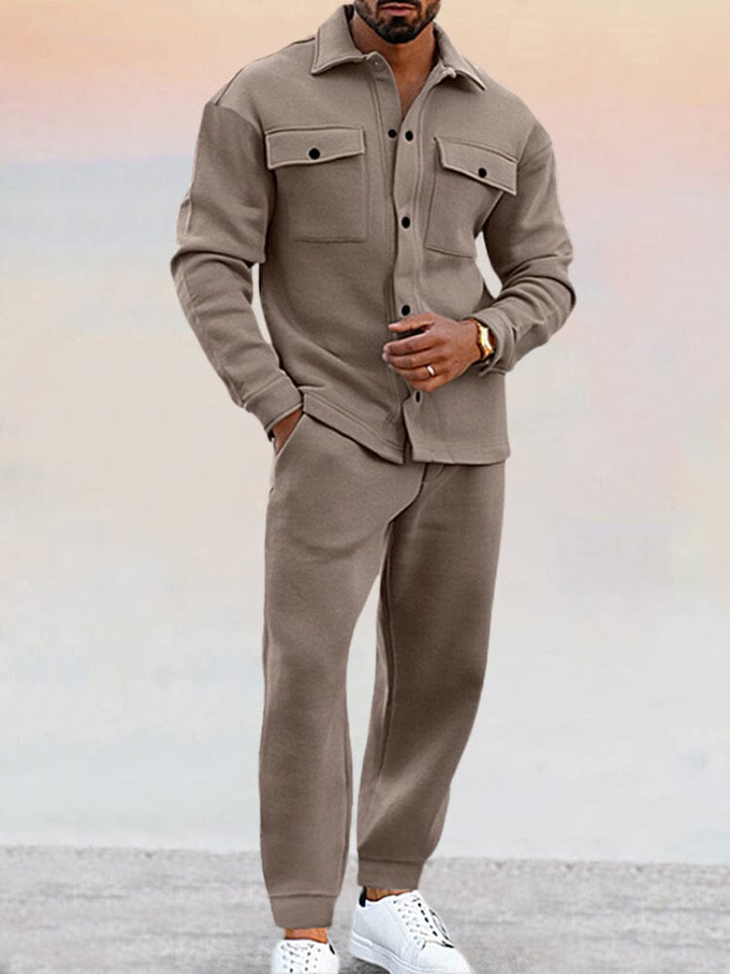 Charlie - Men's Casual zweiteiliges Outfit-Set