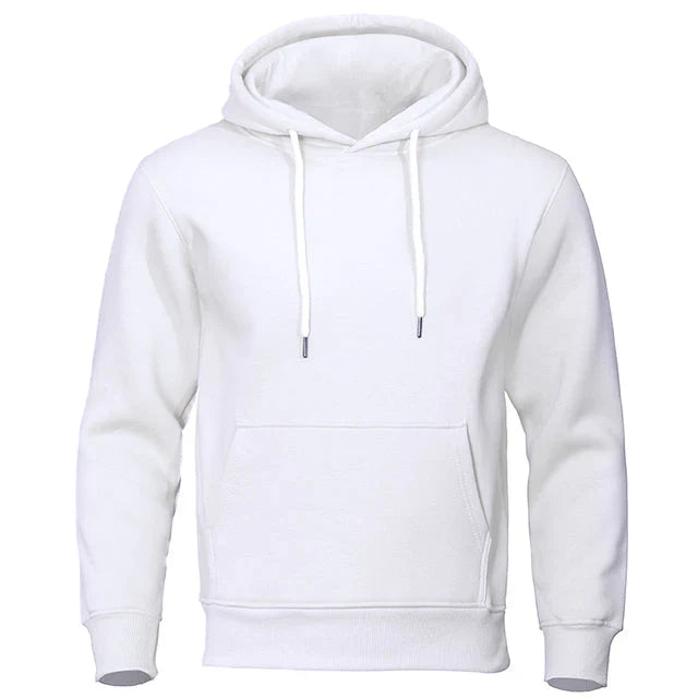 Joshua - Men's Casual Hooded-Sweatshirt with Drawstring and Sleeve