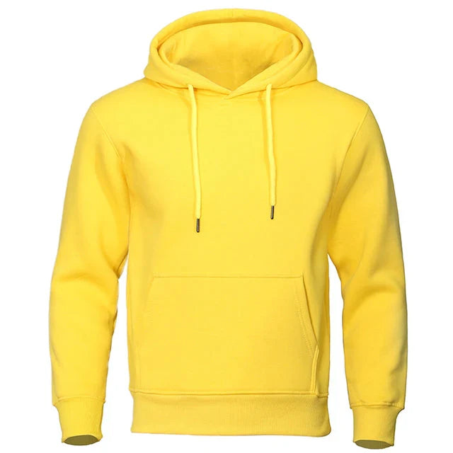 Joshua - Men's Casual Hooded-Sweatshirt with Drawstring and Sleeve