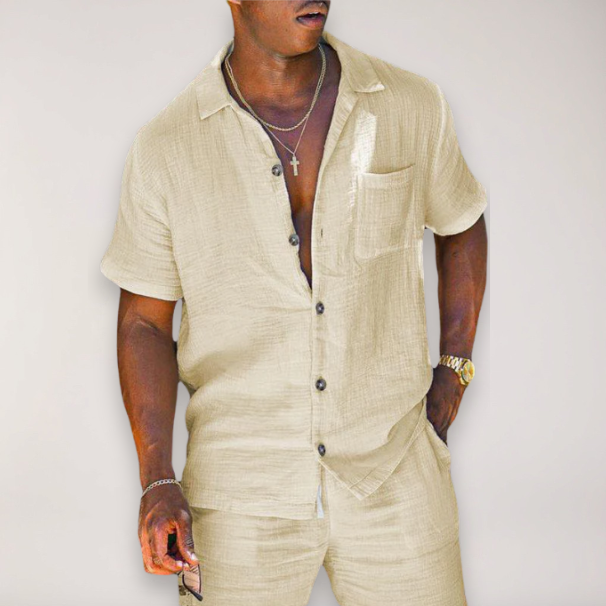 Callum - Men's Two-Piece Casual Summer-Set