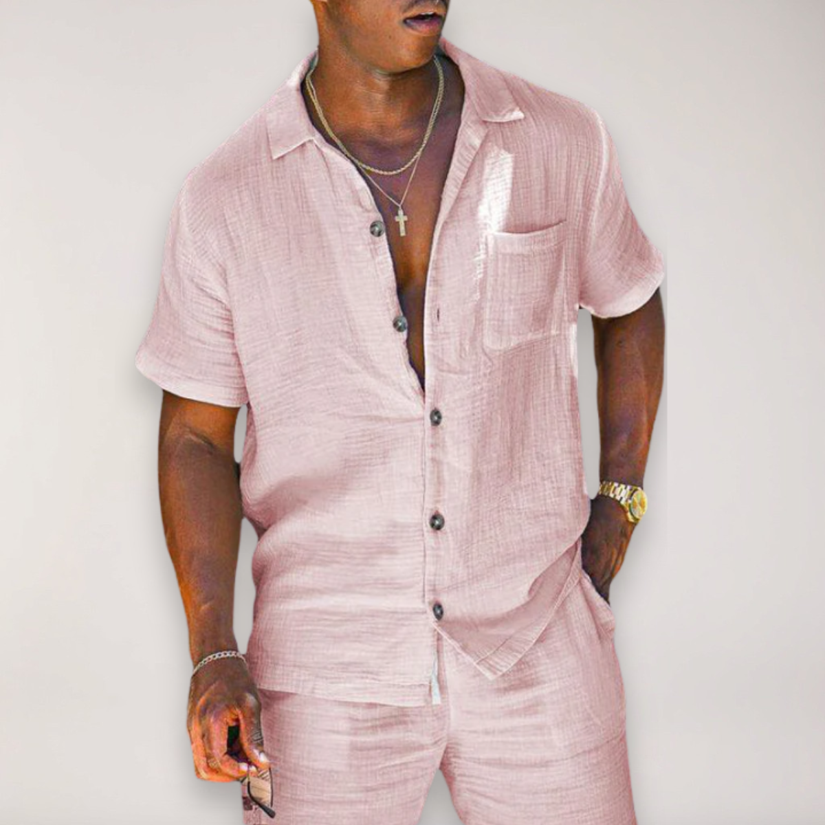Callum - Men's Two-Piece Casual Summer-Set