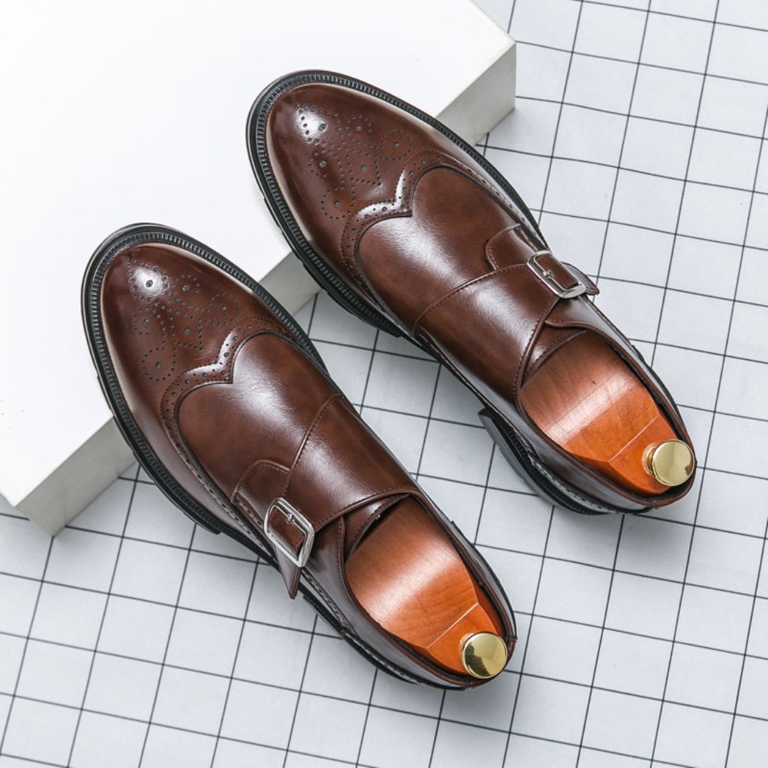 Jennifer - Men's Spring Monk Strap Elegant Shoes
