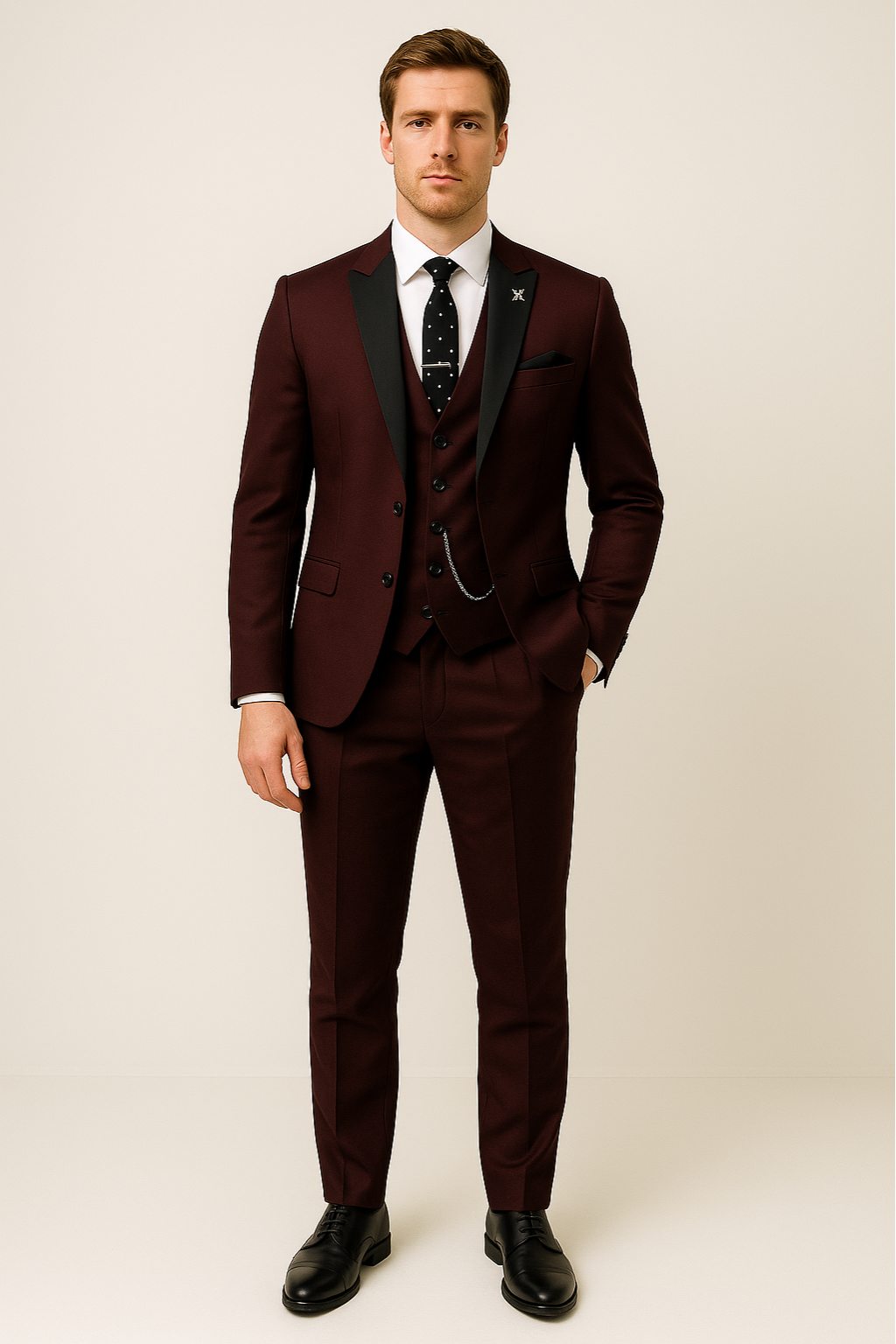 Brodie - Men's Spring Formal Three-Piece Suit Set