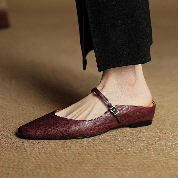 Irene - Women's Slipper aus Echtem Leather