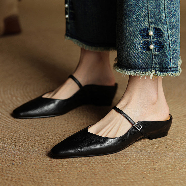 Irene - Women's Slipper aus Echtem Leather